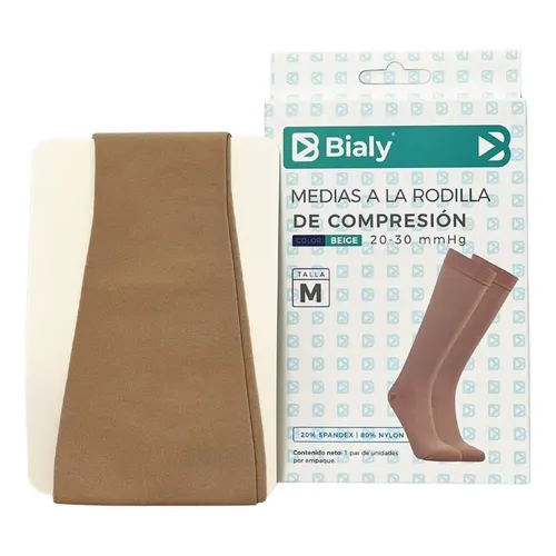 MEDIAS DE COMPRESION 20-30MMHG TALLA M (BIALY)
